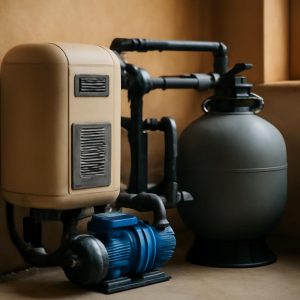 Система отопления бассейна в частном доме